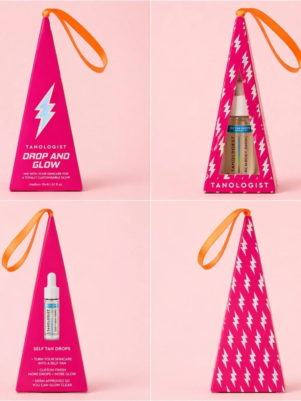 TANOLOGIST Drop & Glow Custom Self Tan Drops Ornament 🎀 Medium 15ml Glow Booster